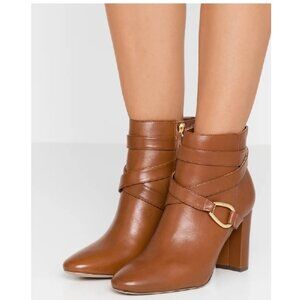 Ralph Lauren Addington Leather Booties